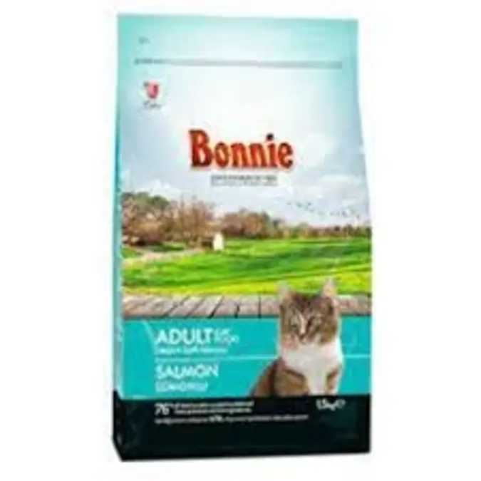 Bonnie Adult Cat Food Salmon1.5Kg